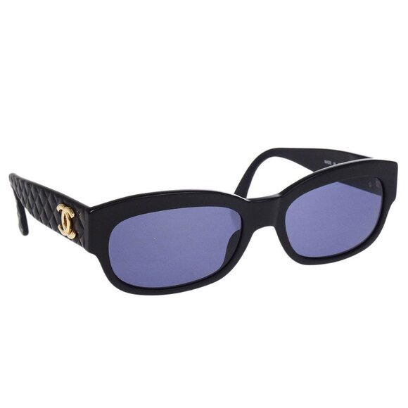 Chanel Sunglasses Eyewear Black Small Good 03519/90405 195614 - Picture 1 of 7